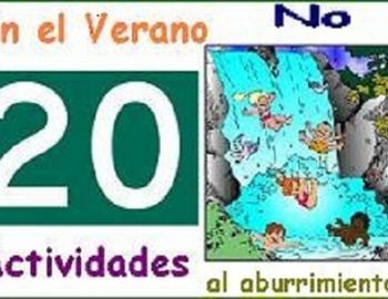 actividades que pueden hacer en el verano