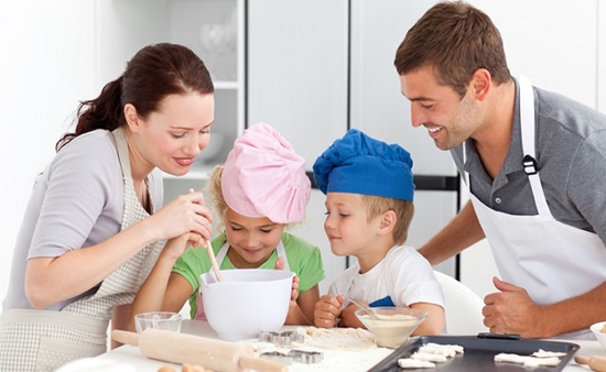 esa en una seccin de cocina para nios