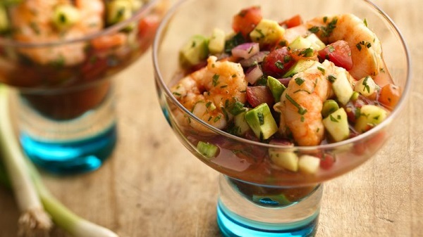 receta de ceviche de camarn