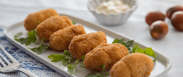 receta de croquetas de pescado