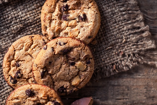 galletas de chocolate con nueces