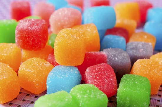 receta para preparar gomitas de dulces