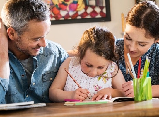 padres involucrados en la educacin de sus hijos